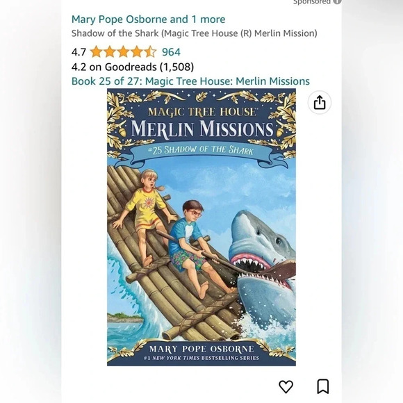 Magic Tree House books - Picture 3 of 7